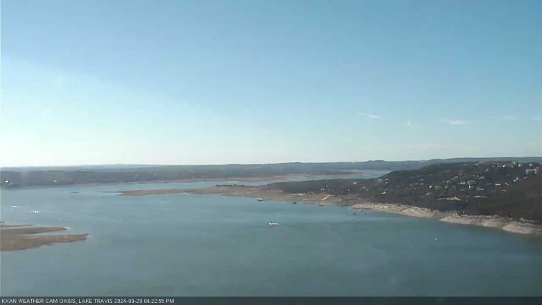 Lake Travis webcam, September 29, 2024 4:25 PM CT