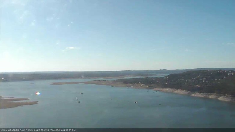 Lake Travis webcam, September 29, 2024 5:00 PM CT