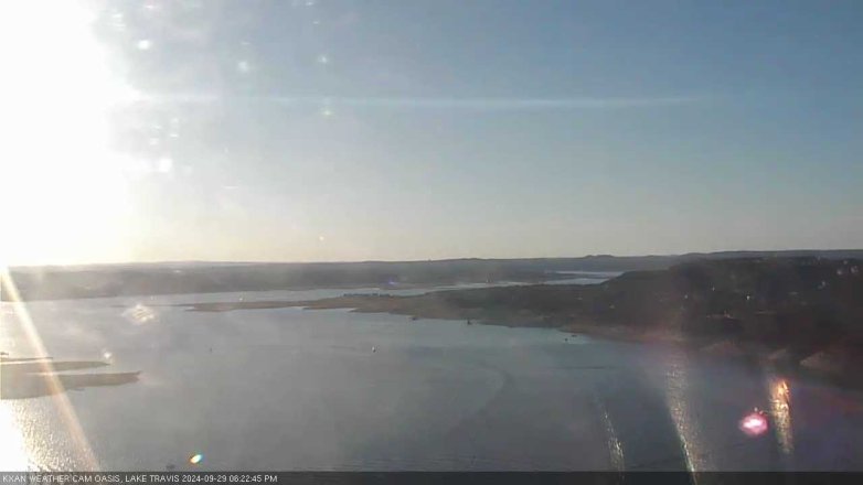 Lake Travis webcam, September 29, 2024 6:25 PM CT
