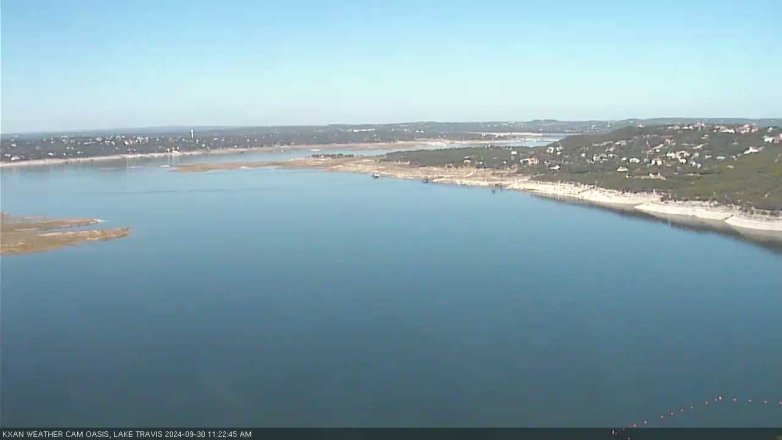 Lake Travis webcam, September 30, 2024 11:25 AM CT