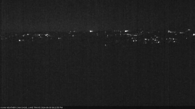 Lake Travis webcam, September 30, 2024 8:25 PM CT