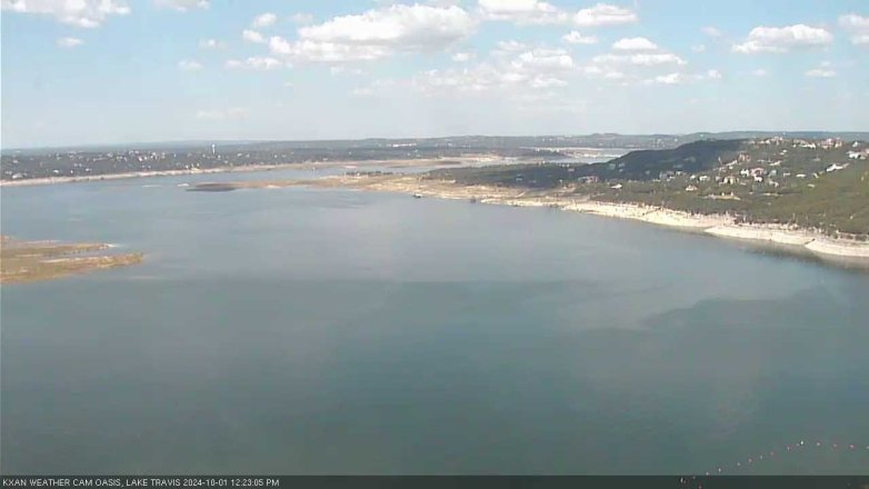 Lake Travis webcam, October 1, 2024 12:25 PM CT