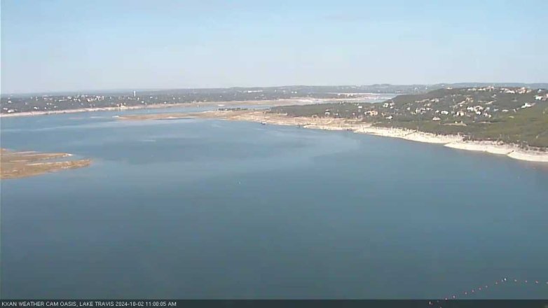Lake Travis webcam, October 2, 2024 11:00 AM CT