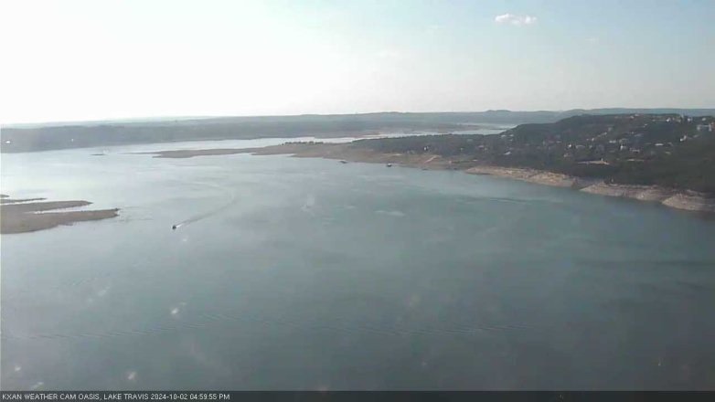 Lake Travis webcam, October 2, 2024 5:00 PM CT