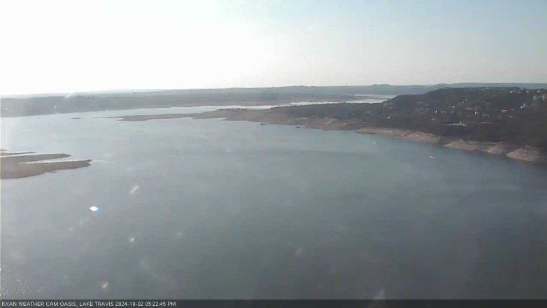 Lake Travis webcam, October 2, 2024 5:25 PM CT