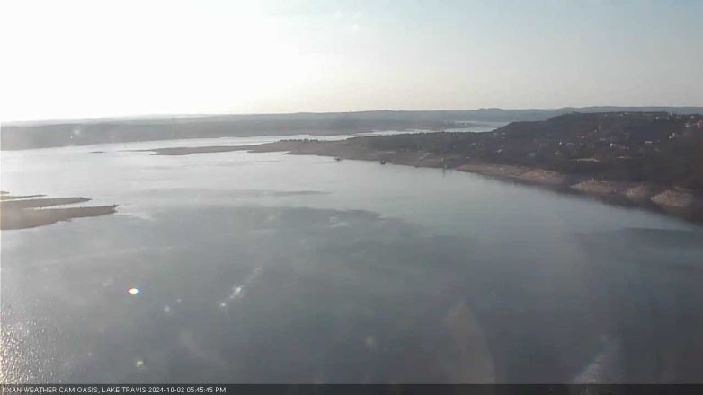 Lake Travis webcam, October 2, 2024 5:45 PM CT