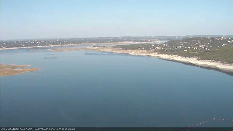 Lake Travis webcam, October 3, 2024 10:45 AM CT