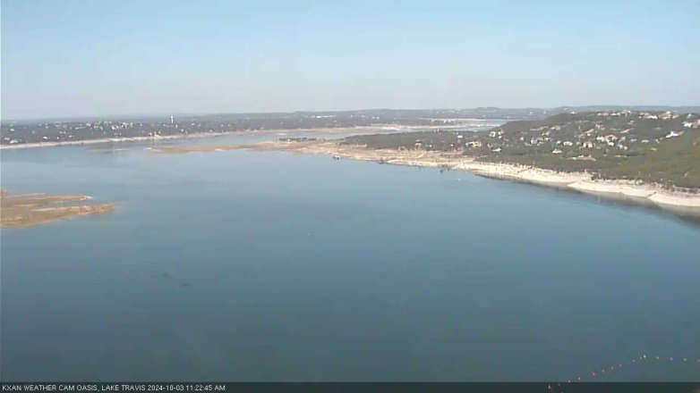 Lake Travis webcam, October 3, 2024 11:25 AM CT