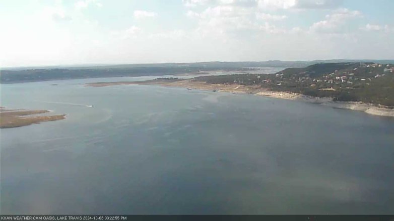 Lake Travis webcam, October 3, 2024 3:25 PM CT