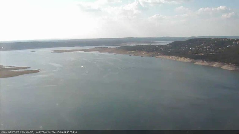 Lake Travis webcam, October 3, 2024 4:45 PM CT