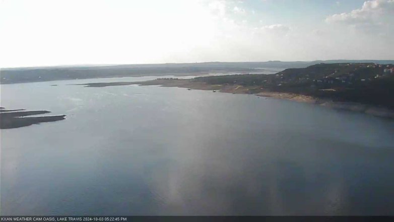 Lake Travis webcam, October 3, 2024 5:25 PM CT