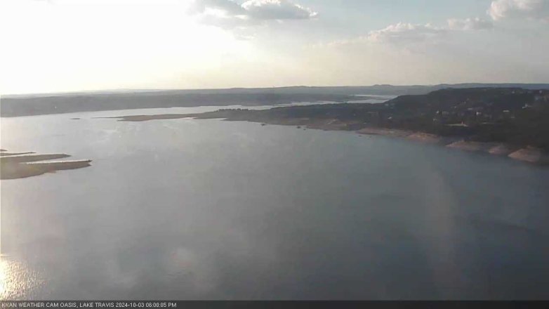 Lake Travis webcam, October 3, 2024 6:00 PM CT