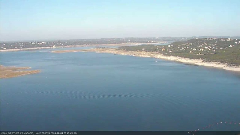 Lake Travis webcam, October 4, 2024 9:45 AM CT