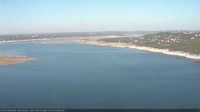 Lake Travis webcam, October 4, 2024 10:25 AM CT