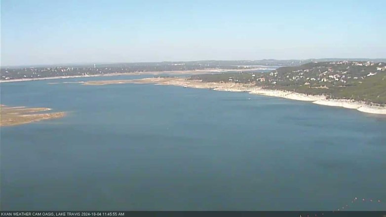 Lake Travis webcam, October 4, 2024 11:45 AM CT