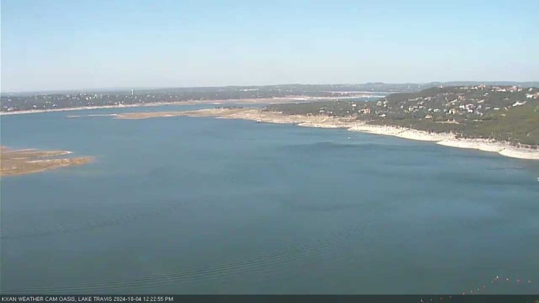 Lake Travis webcam, October 4, 2024 12:25 PM CT