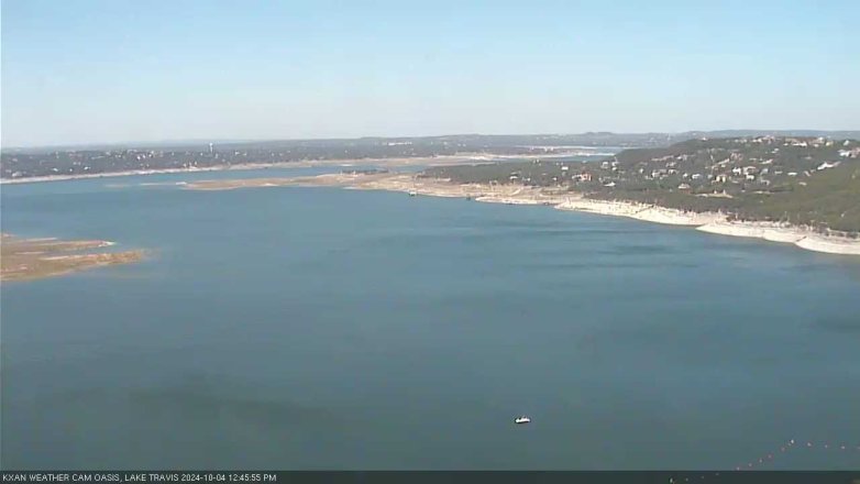 Lake Travis webcam, October 4, 2024 12:45 PM CT