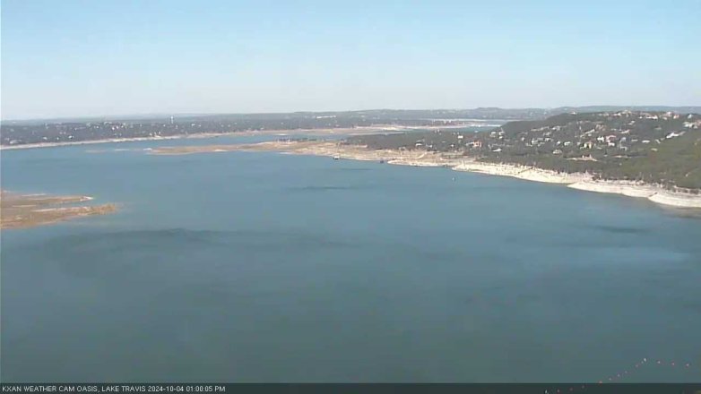 Lake Travis webcam, October 4, 2024 1:00 PM CT