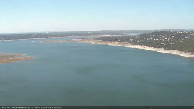 Lake Travis webcam, October 4, 2024 2:00 PM CT