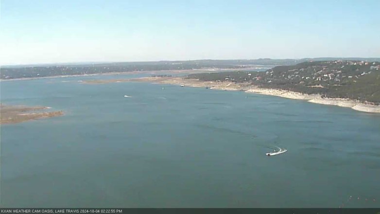 Lake Travis webcam, October 4, 2024 2:25 PM CT