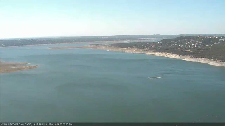 Lake Travis webcam, October 4, 2024 3:00 PM CT