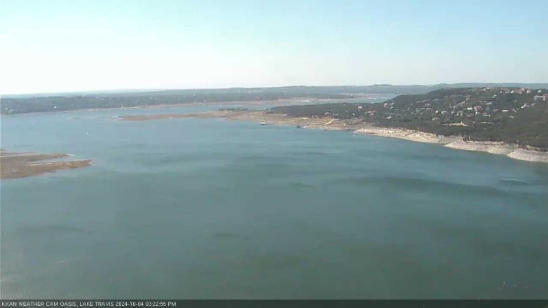 Lake Travis webcam, October 4, 2024 3:25 PM CT