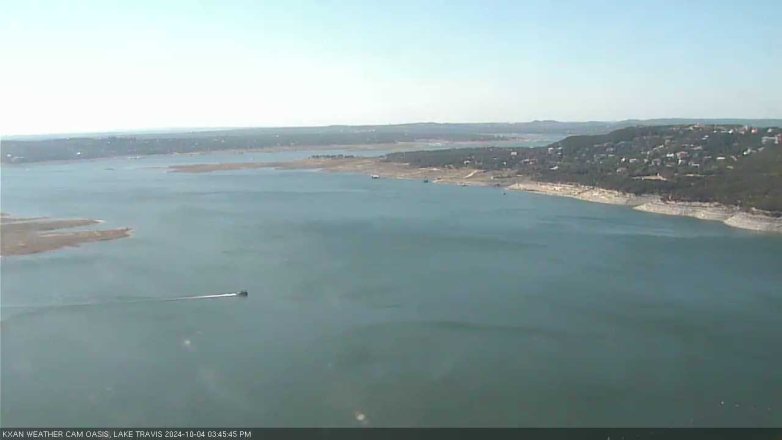 Lake Travis webcam, October 4, 2024 3:45 PM CT