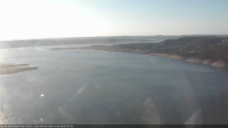 Lake Travis webcam, October 4, 2024 5:45 PM CT