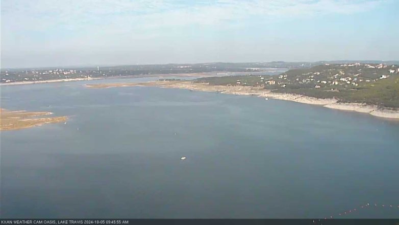 Lake Travis webcam, October 5, 2024 9:45 AM CT