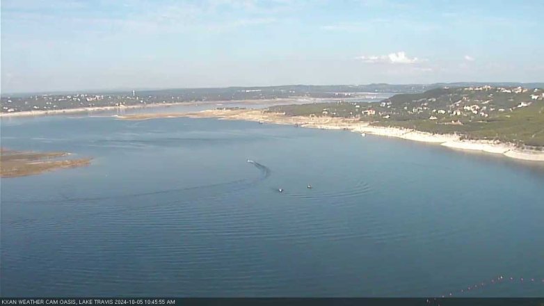 Lake Travis webcam, October 5, 2024 10:45 AM CT