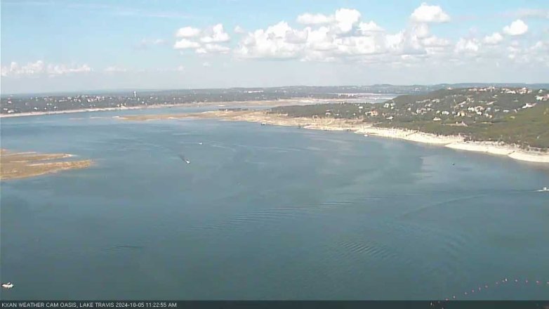 Lake Travis webcam, October 5, 2024 11:25 AM CT