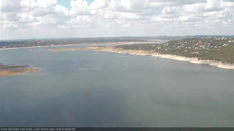 Lake Travis webcam, October 5, 2024 1:00 PM CT