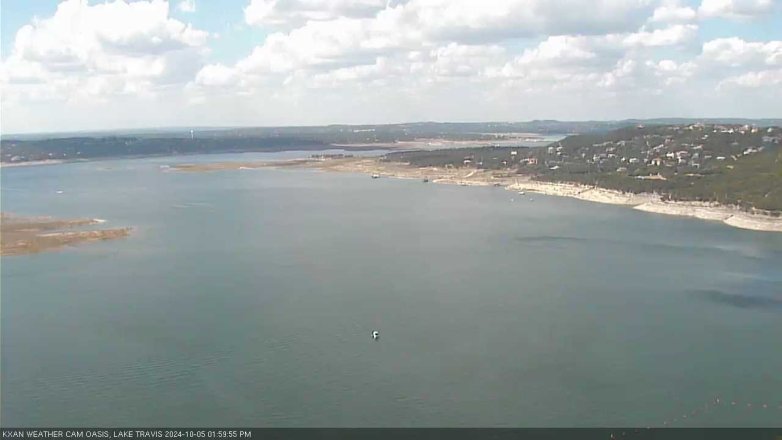 Lake Travis webcam, October 5, 2024 2:00 PM CT