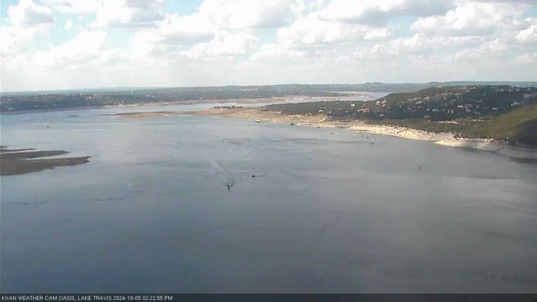 Lake Travis webcam, October 5, 2024 2:25 PM CT