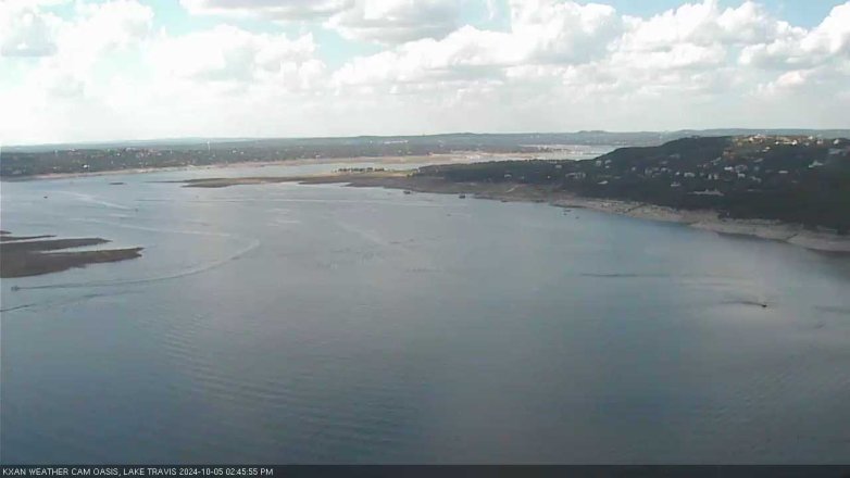 Lake Travis webcam, October 5, 2024 2:45 PM CT