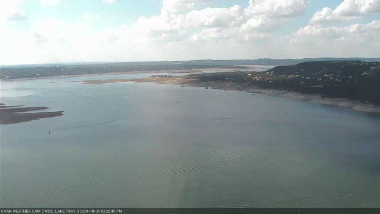 Lake Travis webcam, October 5, 2024 3:25 PM CT