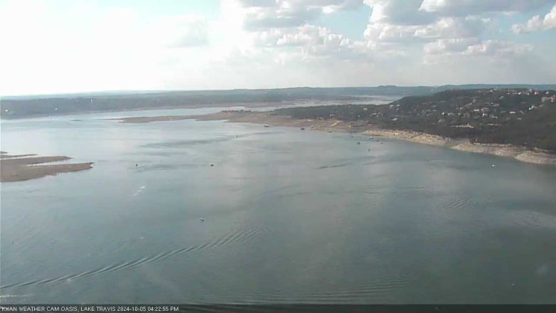 Lake Travis webcam, October 5, 2024 4:25 PM CT