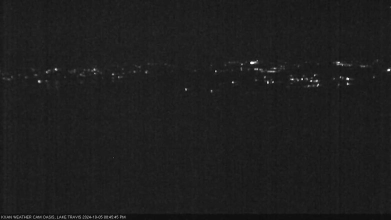 Lake Travis webcam, October 5, 2024 8:45 PM CT