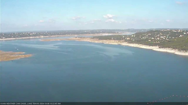 Lake Travis webcam, October 6, 2024 10:25 AM CT