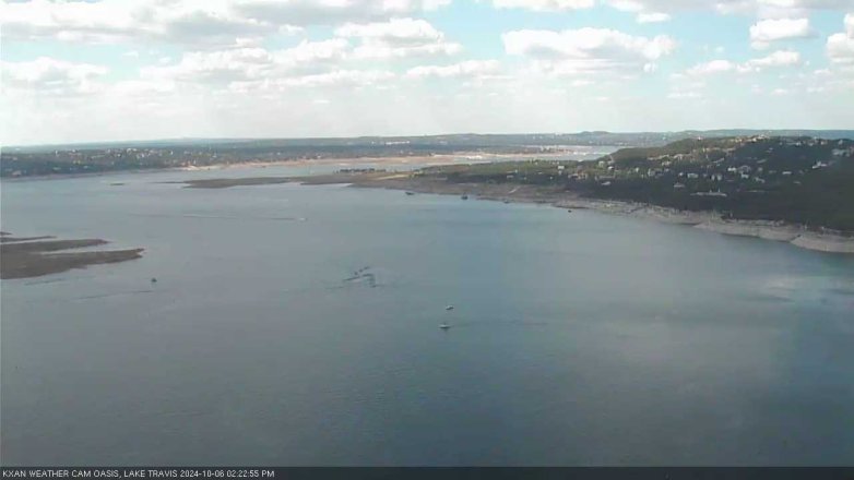 Lake Travis webcam, October 6, 2024 2:25 PM CT