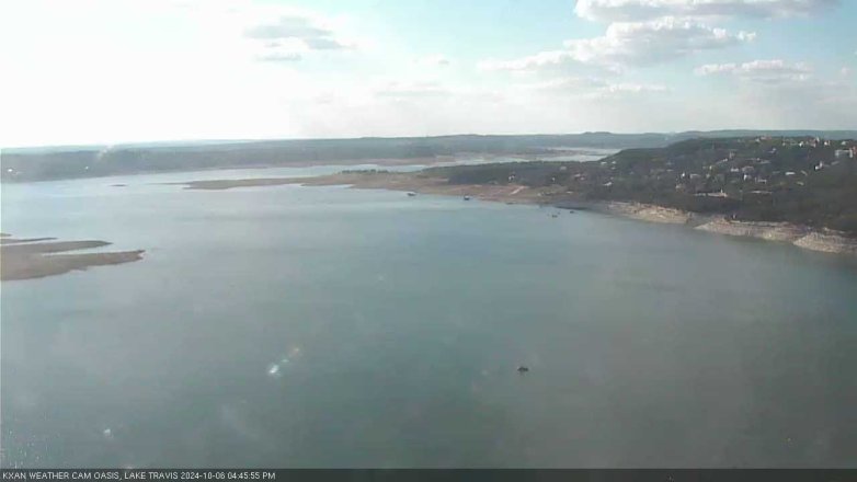 Lake Travis webcam, October 6, 2024 4:45 PM CT