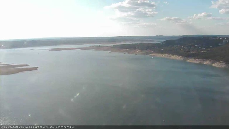 Lake Travis webcam, October 6, 2024 5:00 PM CT