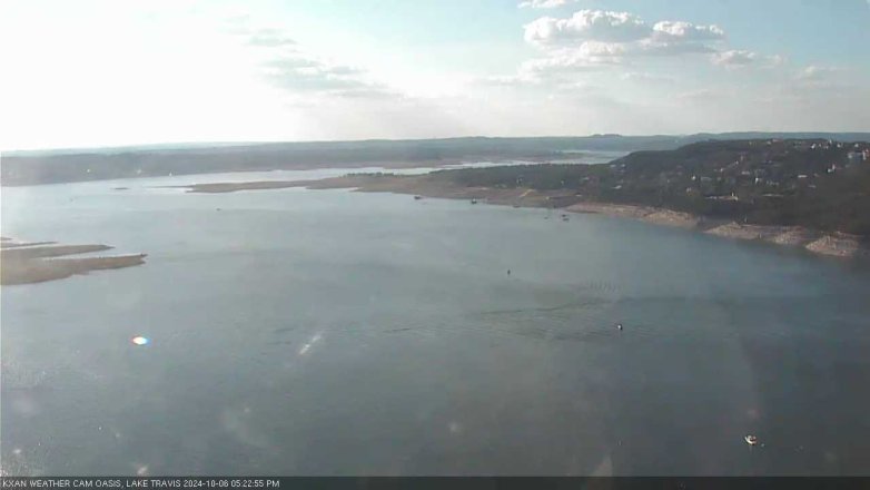 Lake Travis webcam, October 6, 2024 5:25 PM CT