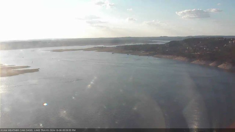 Lake Travis webcam, October 6, 2024 6:00 PM CT