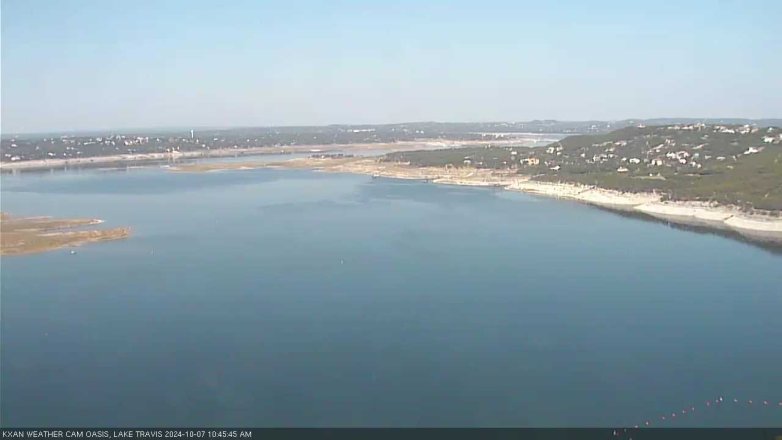 Lake Travis webcam, October 7, 2024 10:45 AM CT