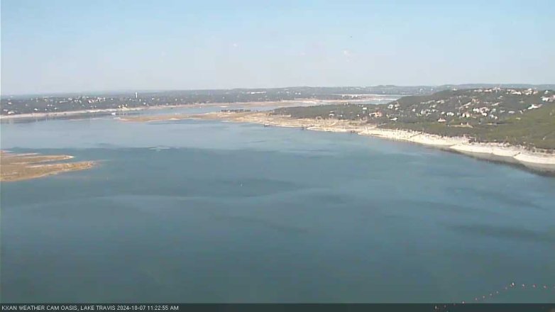 Lake Travis webcam, October 7, 2024 11:25 AM CT
