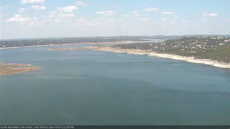 Lake Travis webcam, October 7, 2024 12:25 PM CT