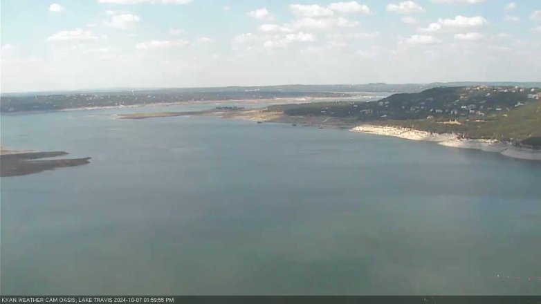 Lake Travis webcam, October 7, 2024 2:00 PM CT