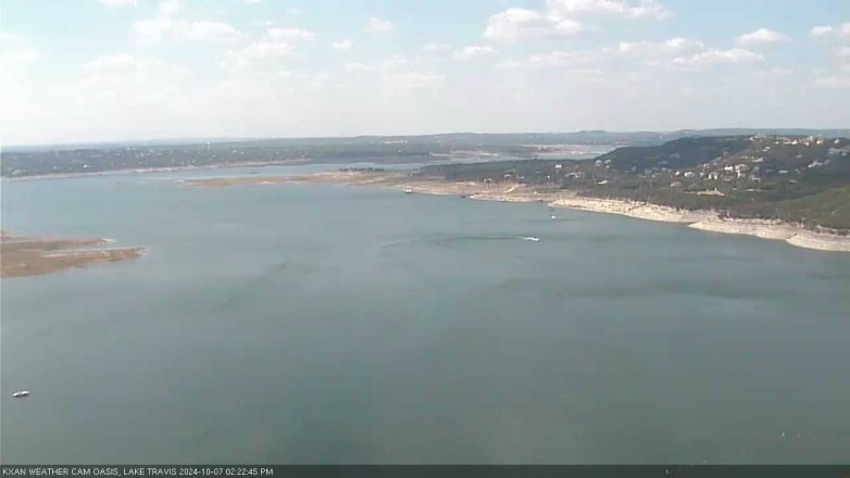 Lake Travis webcam, October 7, 2024 2:25 PM CT