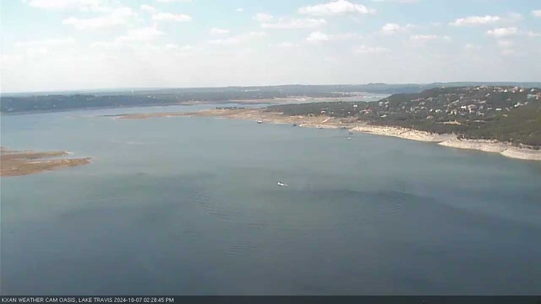 Lake Travis webcam, October 7, 2024 2:45 PM CT